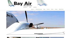 Desktop Screenshot of bay-air.com